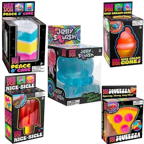 Schylling NEEDOH Nice Cube Sensory Stress Relief AnxieTY Sensory Tool for Focus ADHD Office Desk Calming Gadget L260509