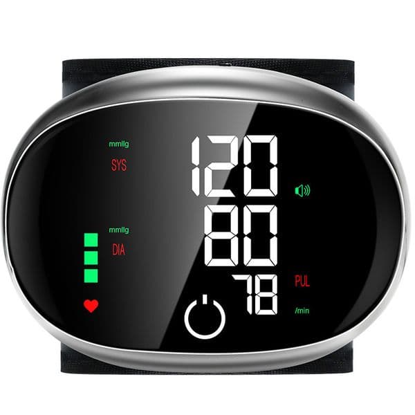 Wrist-type LED touch screen meter measurement medical grade high-precision wrist blood pressure monitor