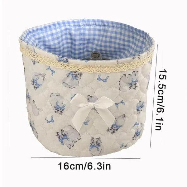 Basket Home Decoration Baby Diaper Toys Organizing Bag MultiPurpose Storage Cute Square Frame Desktop Organizer 260507