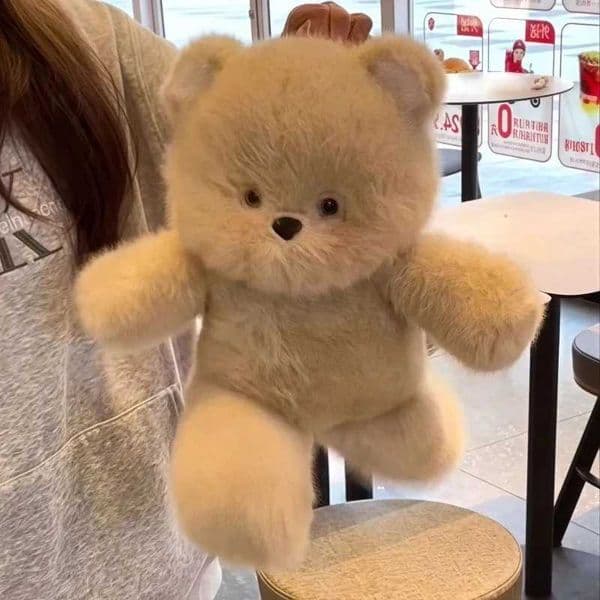 Running Bearl Plush Toys Cute Dolls Stuffed Animals Toy Children Birthday Gift Pillow Teddy Home Living Room Bedroom L2605091LVD