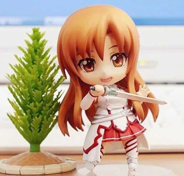 Anime Sword Art Online Yuuki Asuna 017 BJD Cute PVC Action Figure Toys Gaoxingqus_toyAMC9