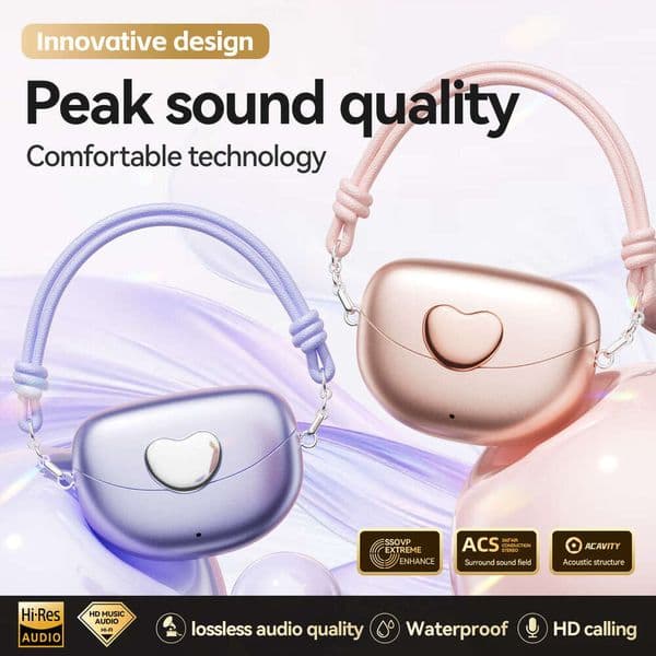 OWS M106 Private Model Wireless In-Ear Clip-On Ultra-Long Battery Life Bluetooth Earphones