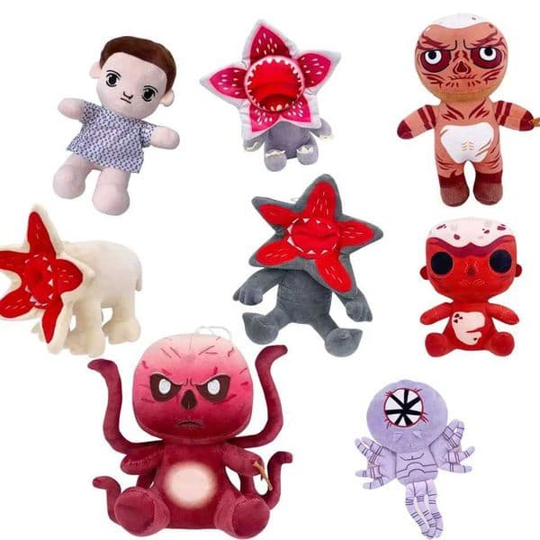 Game Periphery Cartoon Plush Toys Stranger Eleven Demogorgon Soft Stuffed Plushies Pillow Room Decoration PVC Birthday Gifts L2605094O0G