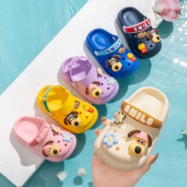 2026 Summer Kids' Garden Clogs Shoes Boys & Girls Beach Sandal Kids Cute Slip On Baby Slippers 26H0509