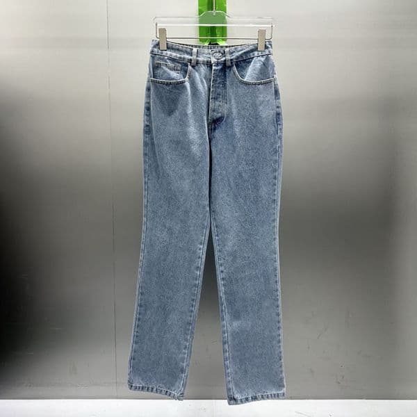 Brand Denim Classic Pants Women Designer Skinny Vintage Cuffed Pants Summer Casual Versatile Mid Waist Jean