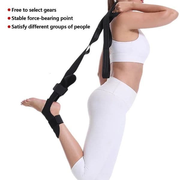 Male Female Pull-up Resistance Band Yoga Ligament Stretching Band 7-segment Leg Training Belt Foot Auxiliary Stretching Band 260508