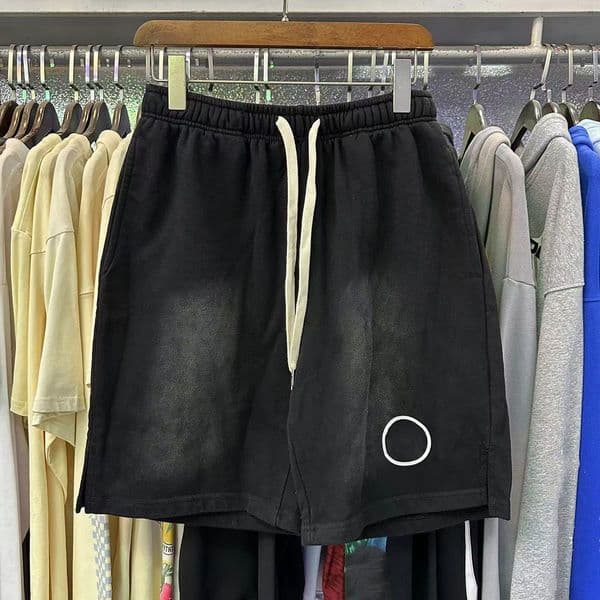 Shorts Shorts Mens designer shorts shirts Blue Graphic Print Washed Cotton Shorts Hip Hop Streetwear Unisex BlaCK Beach shorts Basketball US Size S-XL Z260606
