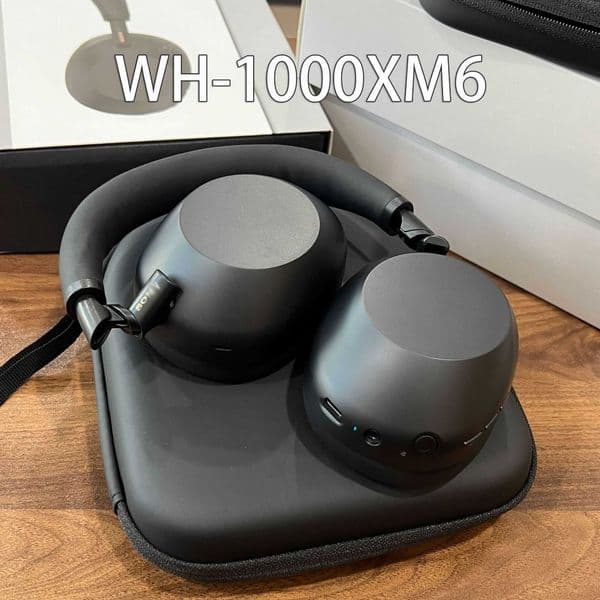 WH-1000XM6 ANC Active Noise Cancelling Headphones Bluetooth Headset with Storage Bag T260509