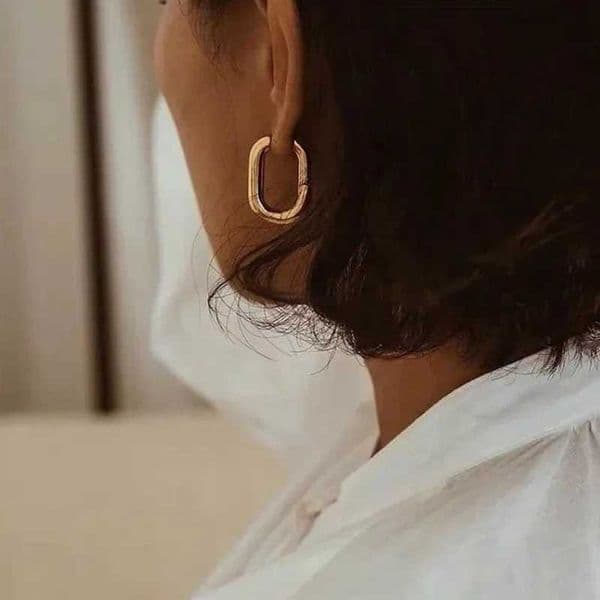 Prevent Allergy Authentic 925 Sterling Silver Earrings Women Trendy Jewelry Vintage Minimalist Party Accessories Wedding Gift C260509