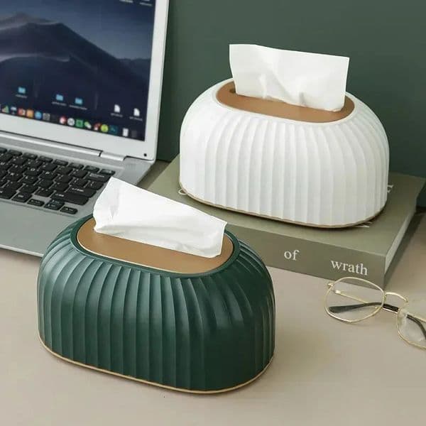 Striped Tissue Box light y Tissue box for home use bathroom living room el napkins paper boxes Home Decoration 260508