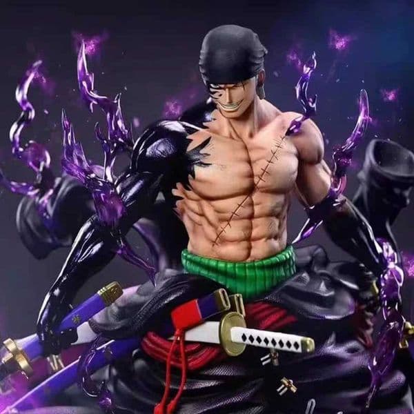 2026 Hot Anime One Piece Zoro Figures Sky Painting Roronoa Zoro Action Figures PVC Collection Model Toys Birthday Gifts Toys L260509