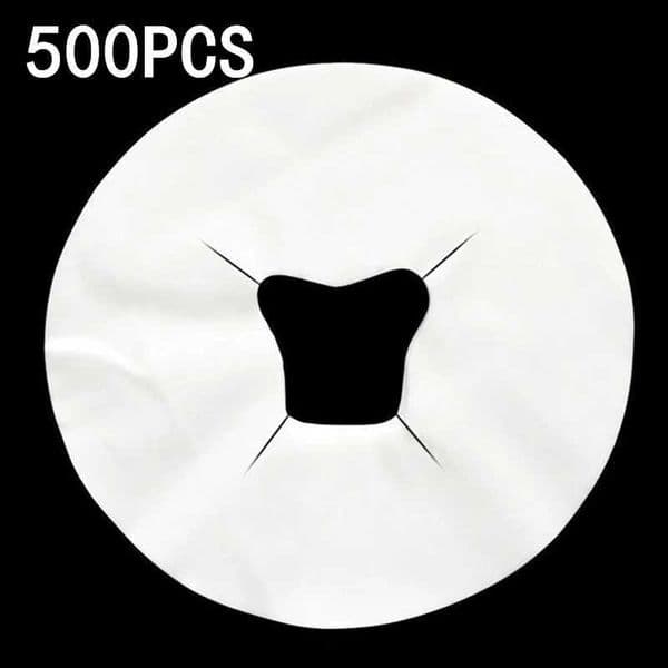 100/200/500PCS Non Woven Disposable Table Sheets Massage Headrest Pads Face Pillow Hole Cover Fabric Cradle Tattoo Accessories H260509