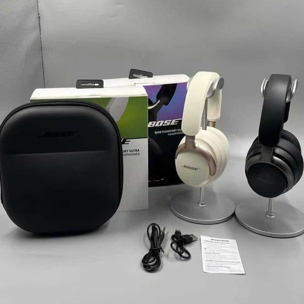 New model suitable for Bose QC55 over-ear Bluetooth headphones with stereo cotton strap and leather case wireless headset T260509