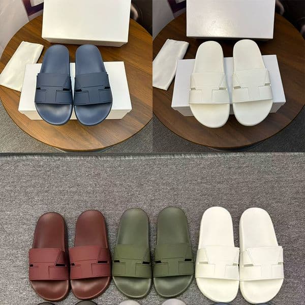 Designer Free Shipping Style Mens Cut Out Slides Summer Pool Beach Slippers Multi Colors Best Value Anti Slip Breathable Indoor Outdoor Daily Vacation Shoes 1102