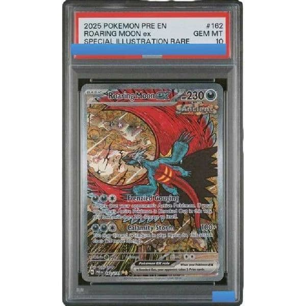 Proxy PRE EN-PRISMATIC 162 ROARING MOON Grading 162/131 Authentication Collection Game Card L260509AMY9