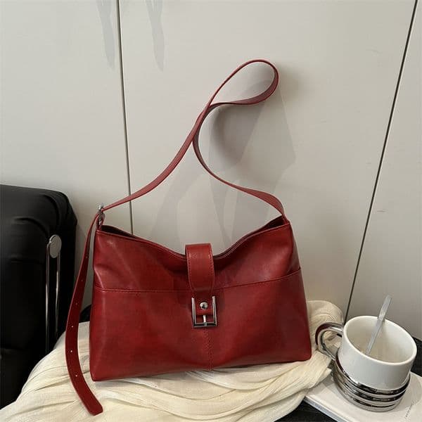 Bestseller Korean-Style Retro Trendy Underarm For Women, 2025 Autumn New Casual Shoulder Bag, Fashionable And Stylish Tote Bag Ddmytues
