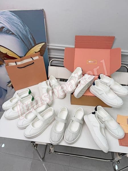 Women's Mary Jane Round-Toe Low-Cut Pumps, White Genuine Leather Luxury Mary Jane Flats, Designer Footwear, miuysiy Luxury Women's White Pumps