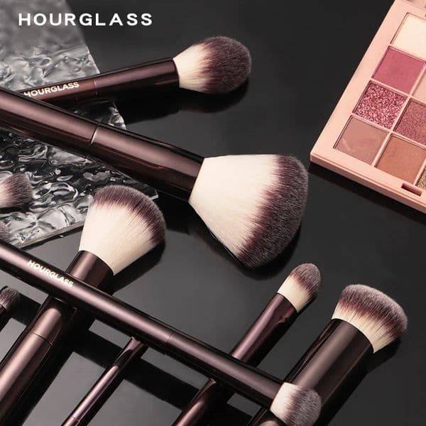 Hourglass Makeup Brush Set Kit Include Powder Foundation Concealer Lip Blusher Bronzer Eyeshadow Eyeliner Highlight Brush 260508
