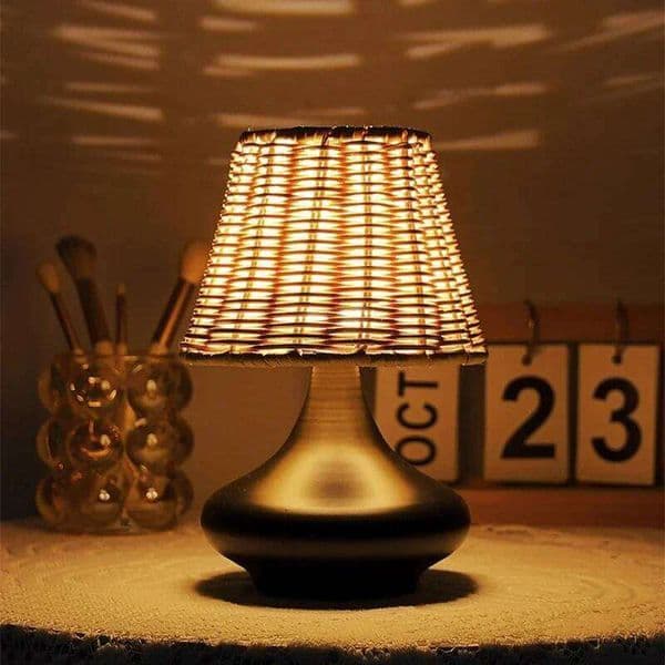 LED Lamps Simple USB Plug Night Light Dimmable Fabric Lampshade Bedroom Living Room Decorate Bedside Table Lights S260508