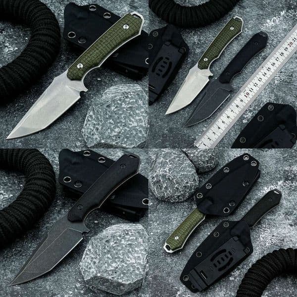Carbon Edge Knife-2 Outdoor Knife, Direct Sale from Manufacturer, Popular Export Model, Household Portable Multifunctional Small Straight Knife