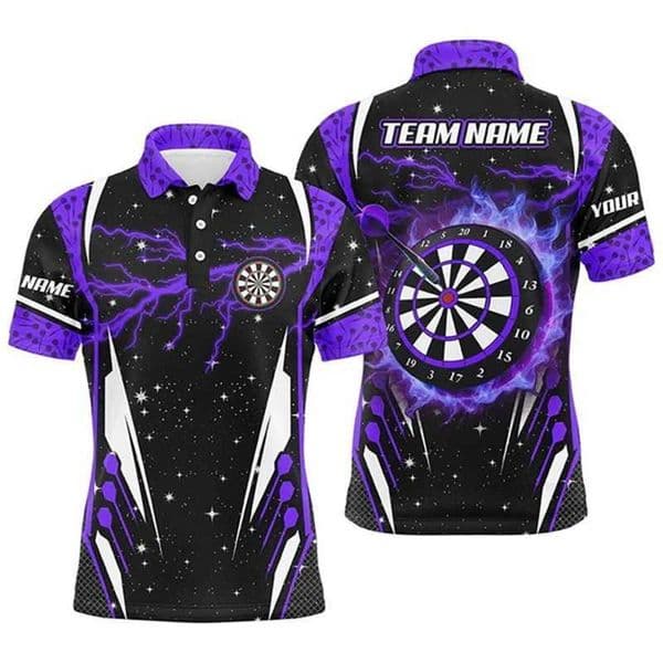 Custom Name Sports Darts Men Polo Shirt Harajuku Trendy Button T-Shirt 3D Printed Summer Polo Shirts Casual Short Sves Tops L260509