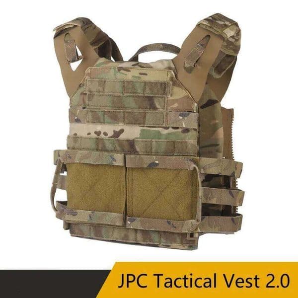 Sport Men JPC2.0 Breathable Adjustable Quick Release Airsoft Vest Nylon Hunting Carrier for Outdoor Paintball Training 26H0509