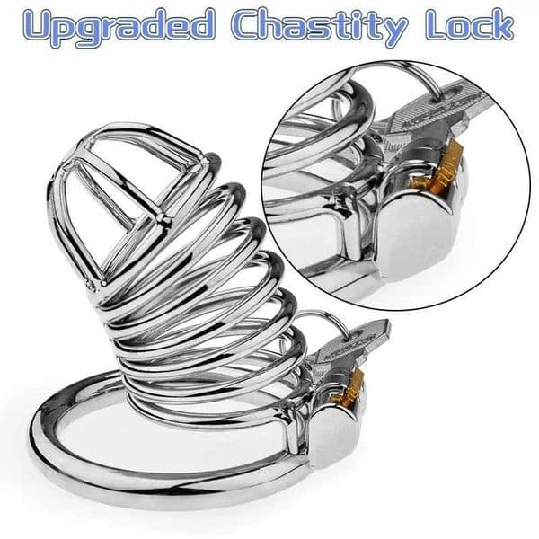 SM Chastity Cage Cock Cage Upgrade Dormant Built-in Lock Erotic Urethral Lock Adult Sex Toy for Men Gay Sex Shop Penis Bondage S260508
