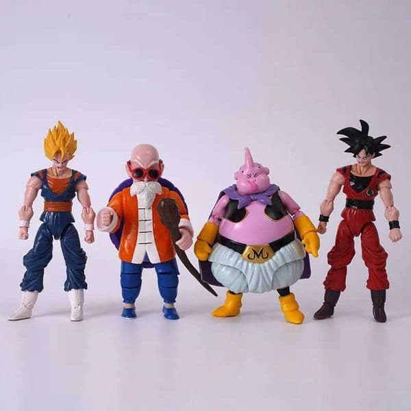 12-18CM Anime Dragon Ball Z Super Saiyan Son Goku Broly Vegeta Anime Action Figure Model Gifts Collectible Figurines for Kids L260509