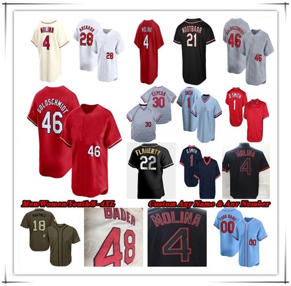 Lars Nootbaar Cardinal Baseball Jersey Alec Burleson JJ Wetherholt Walker Ivan Herrera Nolan Gorman Masyn Winn Nathan Church Michael McGreevy Liberatore Scott 4XL