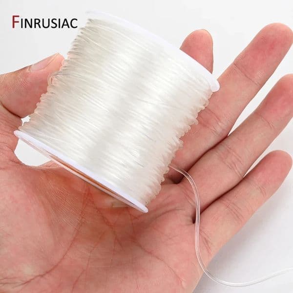 0410mm Elastic Cord String Transparent Crystal Line For Jewelry MakingDIY Bracelet Necklace Beaded Accessories 260509