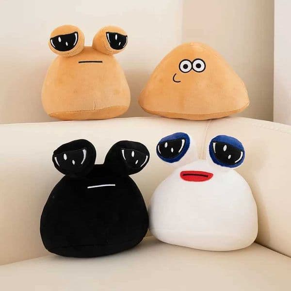 Hot Game My Alien Plush Toy Funny Big Eyed Alien Mother With Baby Plush Doll Kids Toys Birthday Holiday Gift L260509WL4V