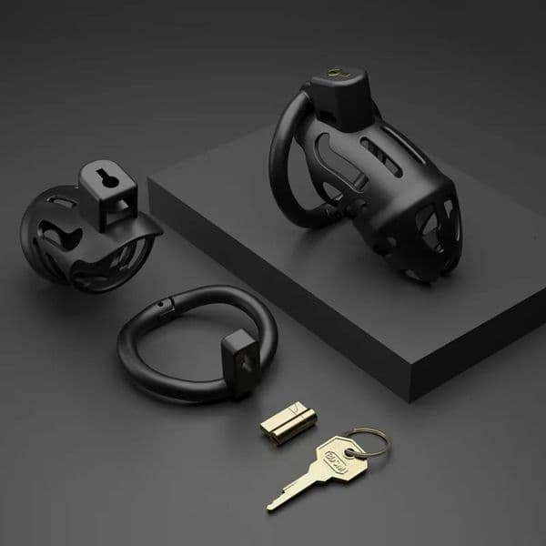 2026 New Mystery Black Buckle Chastity SM Sex CB Lock Toys Adult adult toys Products For Men And Couples 135/Box 007