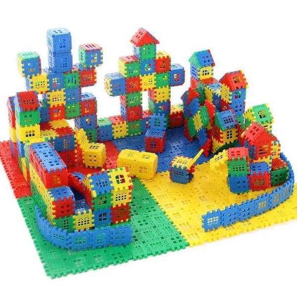 2026 Build Block Set 3D Puzzle brick Games Cubes Children Wooden DIY Building Blocks Jigsaw Educational Toy Interactive Toys For Kids Toy