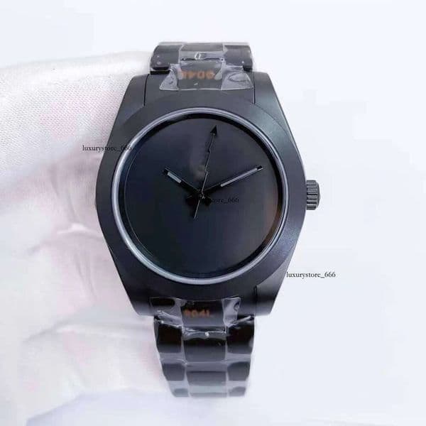 U1 ST9 Mens Watch all Black Series 40mm Automatic Mechanical Movement sapphire glass Stainless Steel 904L Designer wristwatches