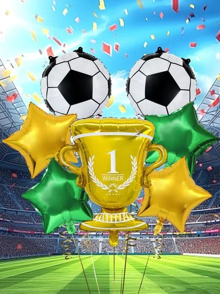 7pcs football balloonsdecoration for football matches birthday parties World Cup matches football themed parties 260509