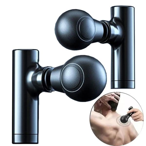 2025 USB Mini Massage Gun Fascia Machine Muscle Relaxation Vibrating Gun Rod Massage Fitness Equipment Neck Grab Fascia Gun 260509