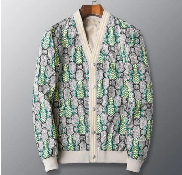 Men's Jackets Coat men's European station men's wear oversize jacquard contrast European baseball collar jacket men's fashion brand coat plus size M-5xl