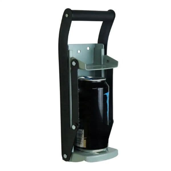 Black Iron Can Crusher Wall Mounted Heavy Duty 16oz Smasher for Recycling Large Tall Cans Bottle Opener Tool 260509