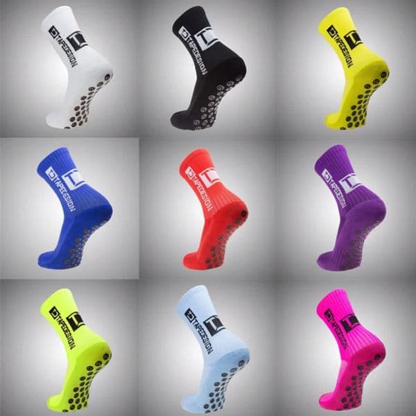 football Slip Anti Round socks tape Silicone Suction Cup Socks Sports Men Women Baseball Rugby Sock 260509