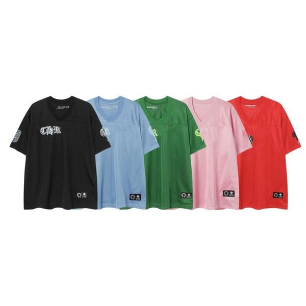 26ss chrome Summer mens designer clothes Designer shirt Mens Knit Printed Womens T Shirt Casual Tee Short Sleeve Hip Hop Streetwear Lightweight Breathable Shirts