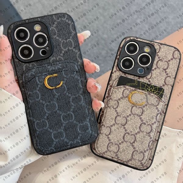 Luxury Zipper Card Pocket Phone Case for iPhone 17 Air 16 15 14 Plus 13 12 11 Pro Max X Xs Xr 8 7 Plus Leather Purse Cover Samsung S26 S25 S24 S23 S22 S21 S20 Ultra Galaxy Note 20