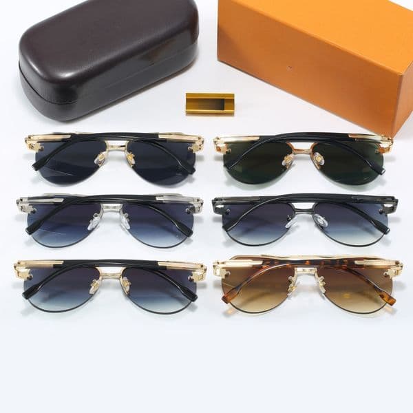 Fashion designer sunglasses, classic eyewear, protective glasses. Suitable for outdoor use on beaches. Men's and women's models top131