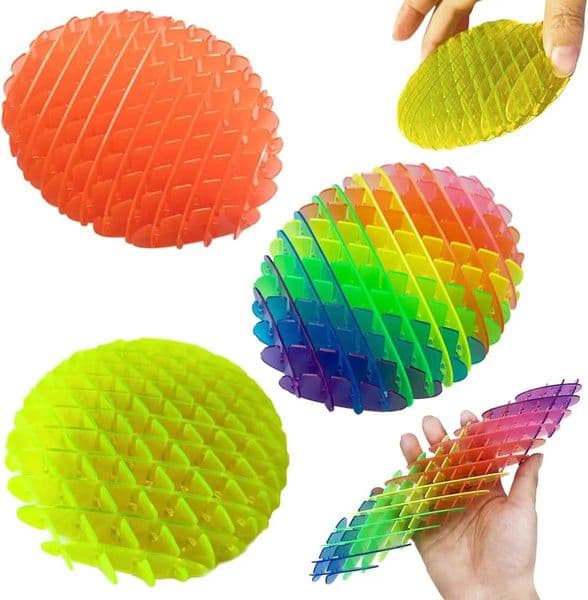 Mini Fidget Worm Toy Elastic Mesh Sensory Toy Stress Anxiety Relief Decompression Fidget Toys Portable Telescopic Slug X260511