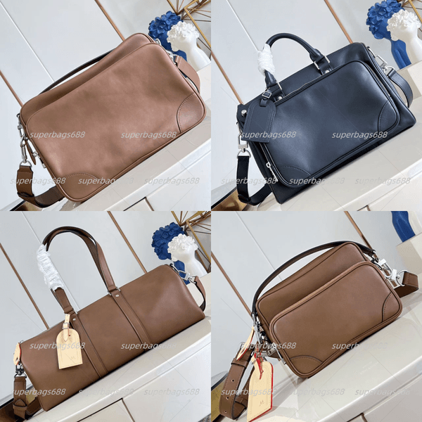needle tote bag leather men luxurys designer bag genuine leather caramel totes handbag wallet bag messenger purse card holder pouch laptop bag nil messenger bag