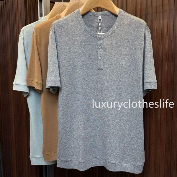 Designer T Shirts Men Spring and Summer Business Casual Men Round Neck POLO Shirt B1289