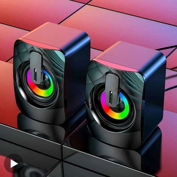 Computer Speaker For PC Laptop Desktop Caixa De Som BT Portable Sound Box Music Wireless Wire USB Mini Column Acoustics 26Y0511