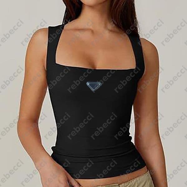 Designer Clothes Women Tank Top Luxury T-Shirt Fashion Cropped Top Female Camis Sunmer Slim Fit Vest Sport Breathable Yoga Tees Sleevless Shirt PYD2605116