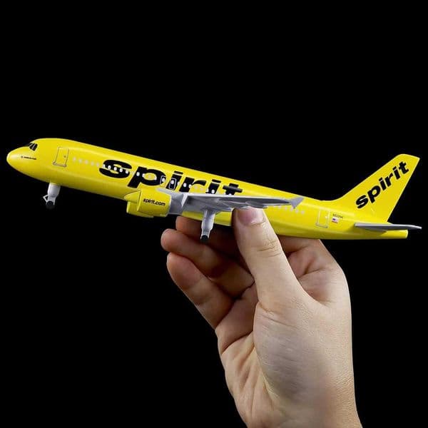 20CM Scale PlaneAlloy American Spirit A320 Airplane Model Aircraft Model Simulation Aviation Science Exhibition Model Collection L260509BR9W