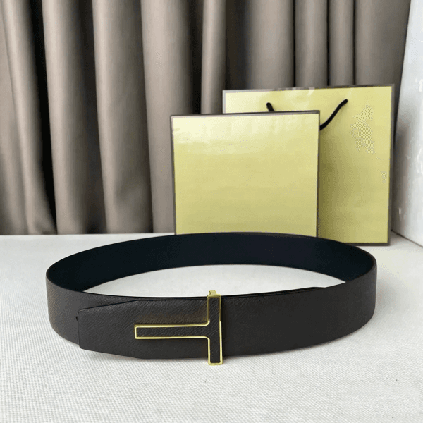 belt designer belt for men AAA double buckle high quality cowskin black waist strap 4cm men two sided usage reversible belt with gift box valentine's christmas gifts