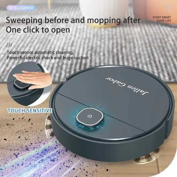 3 In 1 Wireless Vacuum Cleaner Sweeping Robots Smart Sweeping Robot Home Mini Sweeper Sweeping and Vacuuming For Home Use S260509OTIN